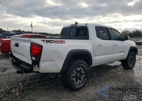 2018 Toyota Tacoma Double Cab from USA, damaged, VIN 3TMCZ5AN5JM124337